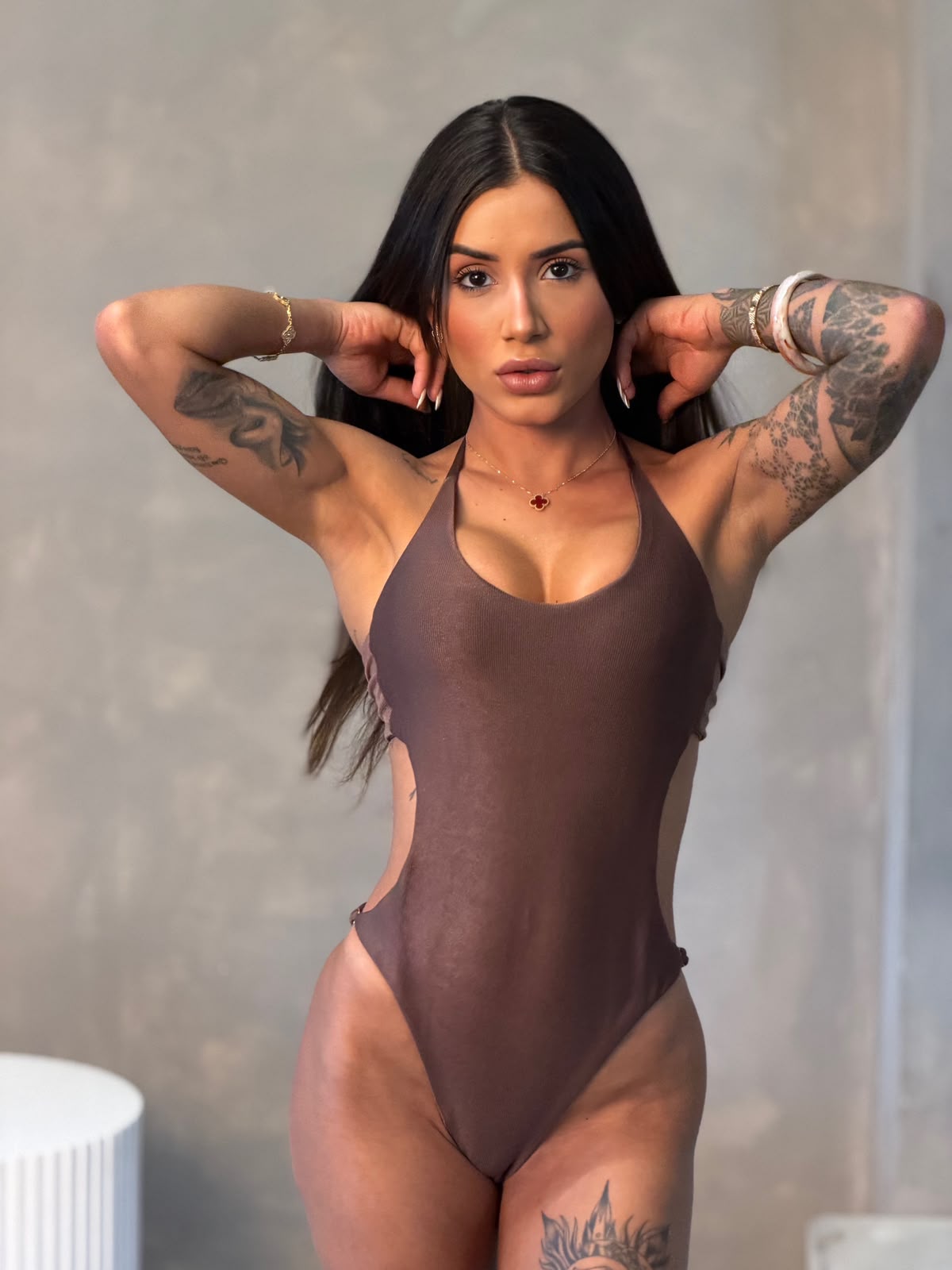 Maiô Leblon Marrom